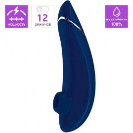 Бесконтактный клиторальный стимулятор WOMANIZER PREMIUM синий