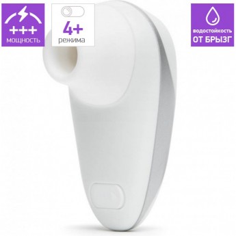 Бесконтактный клиторальный стимулятор WOMANIZER STARLET белый