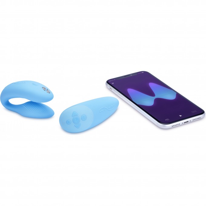 Вибратор WOMANIZER WE-VIBE CHORUS для пар, голубой SNHRSG5