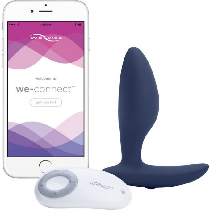 Вибровтулка анальная WOMANIZER We-Vibe Ditto синяя SNDTSG5